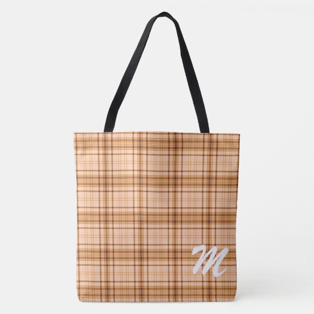 Bolsa Tote Xadrez (Frente)