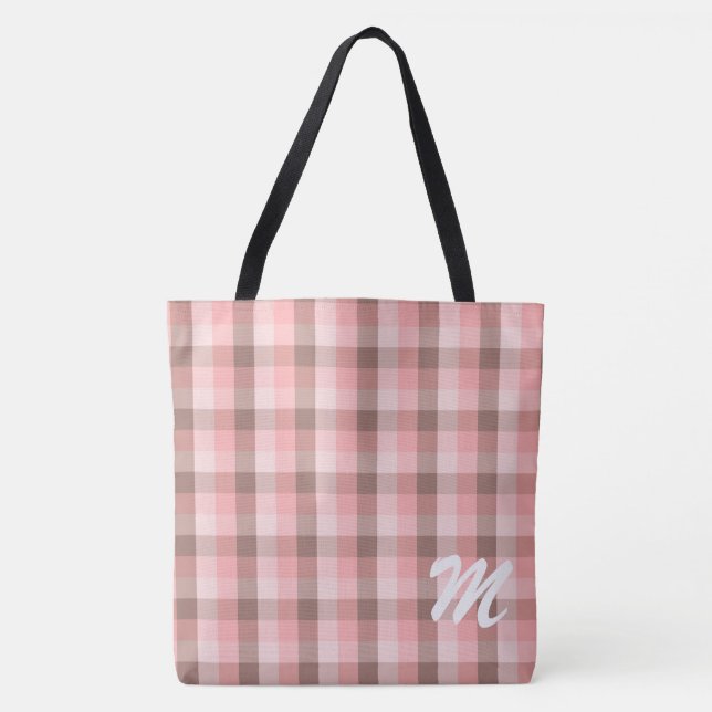 Bolsa Tote Xadrez (Frente)