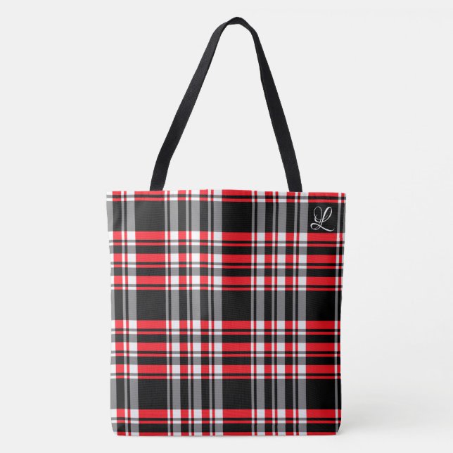 Bolsa Tote Xadrez (Frente)