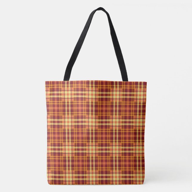 Bolsa Tote Xadrez (Frente)