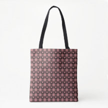 Xadrez de Coração Búfalo Rosa Mauve Preto