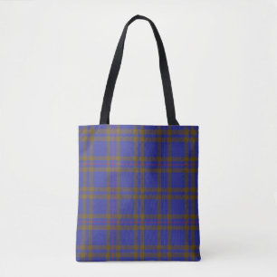 Bolsa Tote Xadrez de Tartan escocesa de Elliot Elliott do cl