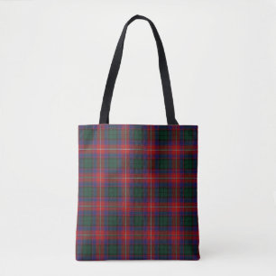Bolsa Tote Xadrez de Tartan escocesa de Rattray do clã