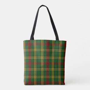 Bolsa Tote Xadrez de Tartan MacMillan - Bag Corporal Monogram
