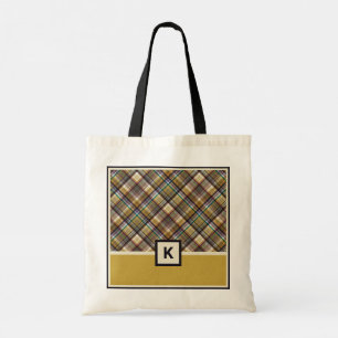 Bolsa Tote Xadrez de tons de pré-disquete