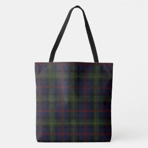 Bolsa Tote Xadrez Elegante Tarta Rustico