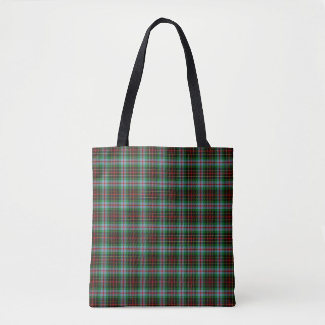 Bolsa Tote Xadrez Escocesa Clan Brodie Tartan (Frente)