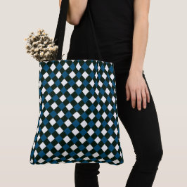 Bolsa Tote Xadrez Gingham Cute de Mulheres