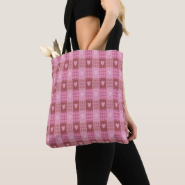 Bolsa Tote Xadrez namorados