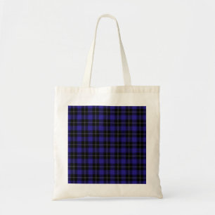 Bolsa Tote Xadrez Real Azul Preto