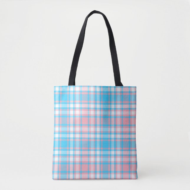 Bolsa Tote Xadrez Sweet Dreams (Frente)