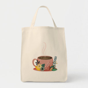 Bolsa Tote Xícara de Café Aconchegante