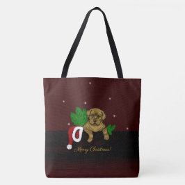 Bolsa Tote XMas puppy