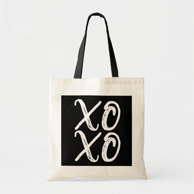 Bolsa Tote XOXO Amor e Abraços (Frente)