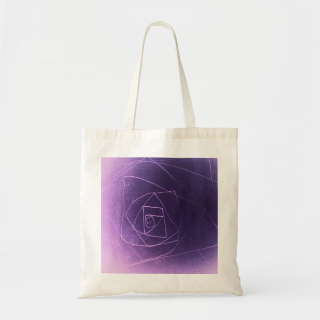 Bolsa Tote Yaie cor espiritual roxa (Frente)