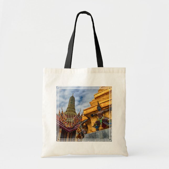 Bolsa Tote Yaksha em Wat Phra Kaeo (Frente)