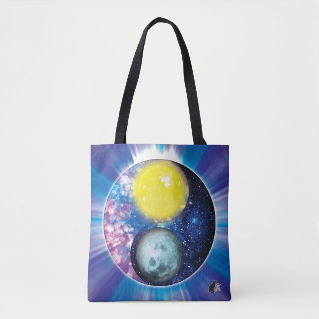 Bolsa Tote Yang-Yin / Sun-Moon (Frente)