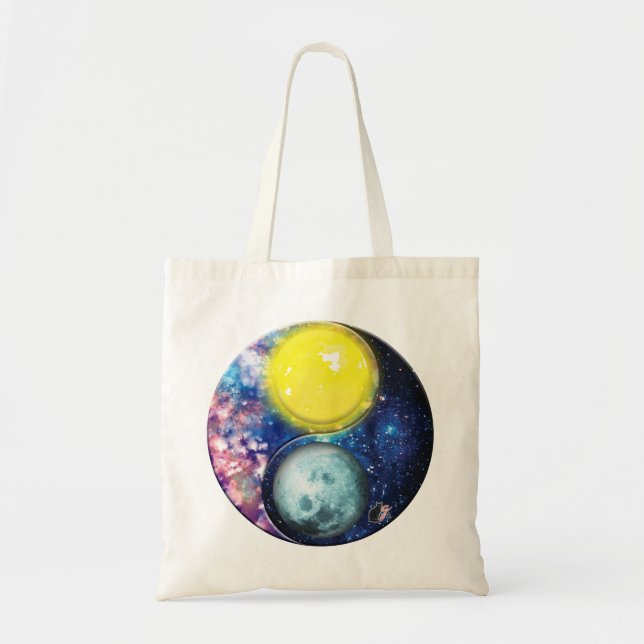Bolsa Tote Yang-Yin / Sun-Moon Tote Bag (Frente)