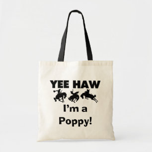 Bolsa Tote Yee Haw, sou uma camiseta e presentes