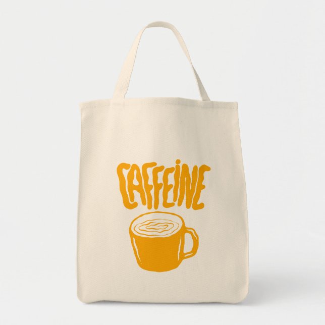 Bolsa Tote Yellow Caffeine (Frente)