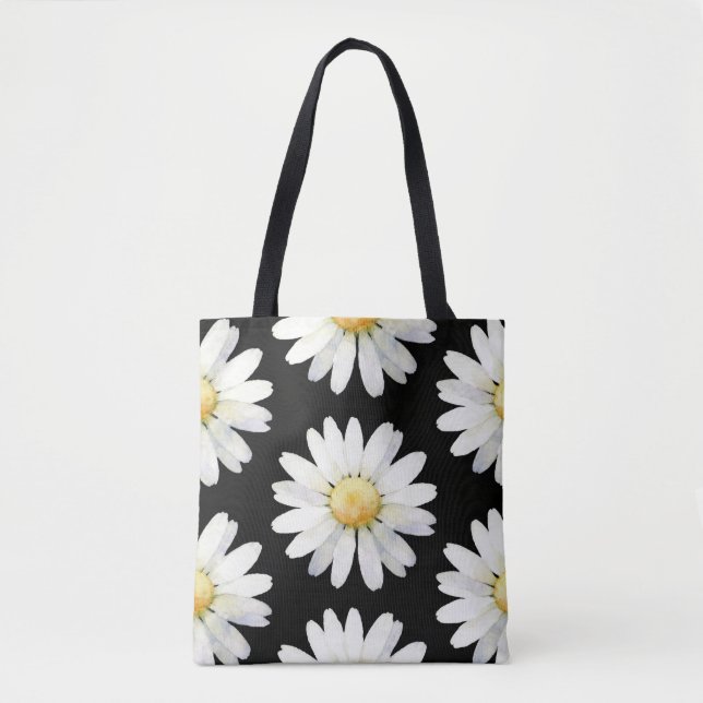 Bolsa Tote Yellow Dotted Daisy's (Frente)