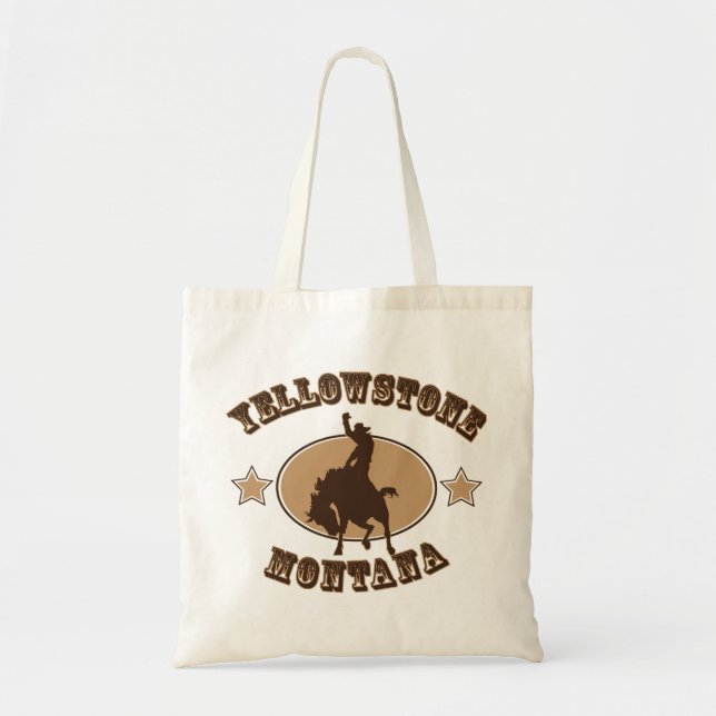 Bolsa Tote Yellowstone Montana (Frente)