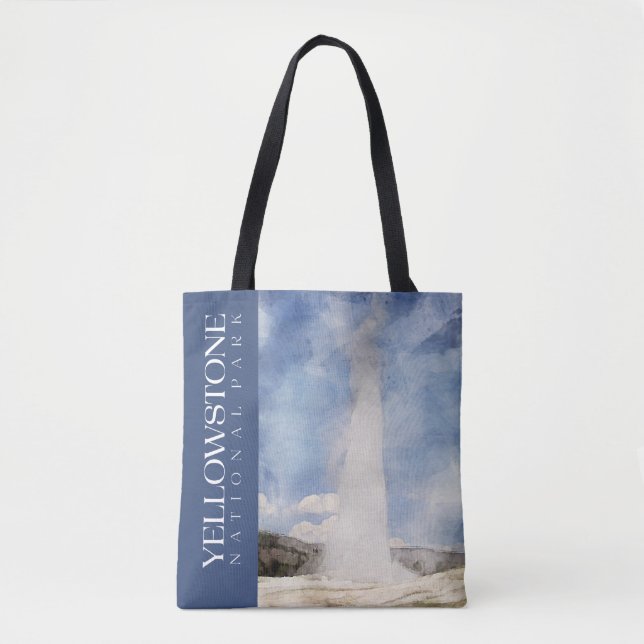 Bolsa Tote Yellowstone National Park Bolsa, Old Faith Bag (Frente)