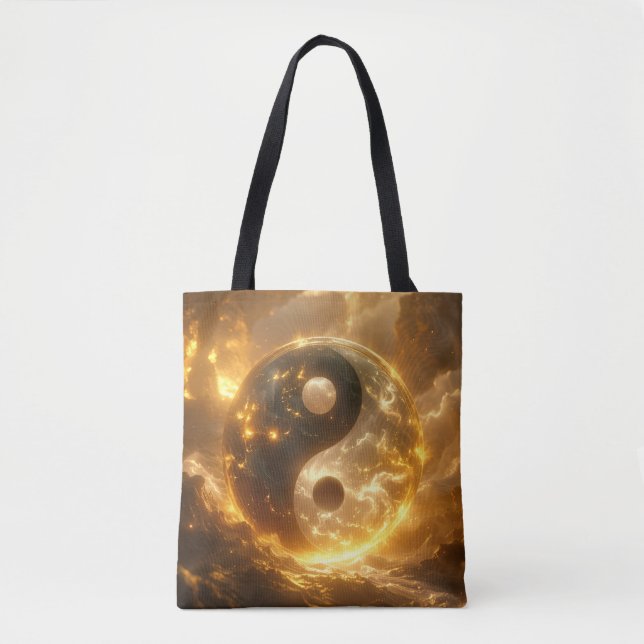 Bolsa Tote YIN E YANG - Yijing - (Frente)