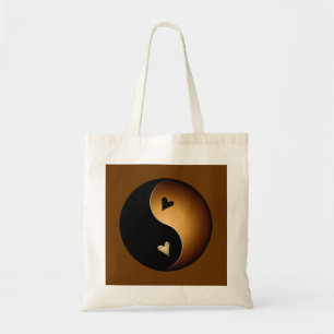 Bolsa Tote yin yang de toffee