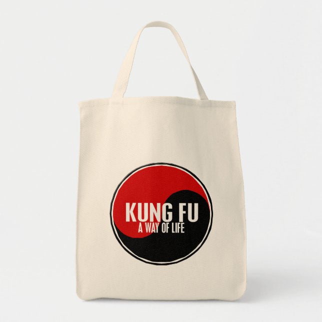 Bolsa Tote Yin Yang Kung Fu 1 (Frente)