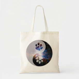 Bolsa Tote Yin Yang Paw Cósmico