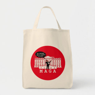 Bolsa Tote YO Back Trump 2024 Whitehouse ULTRA MAGA