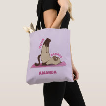 Yoga Badass Workout Kitty Nome Personalizado Yoga 