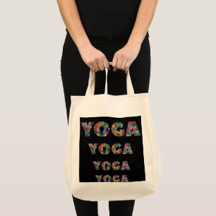 Bolsa Tote Yoga Canvas Studio Tote Bag