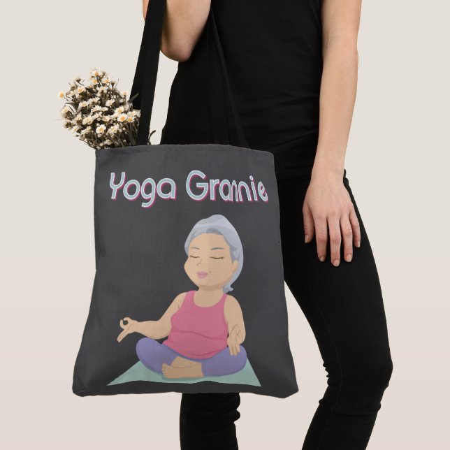 BOLSA TOTE YOGA GRANNIE (Close Up)