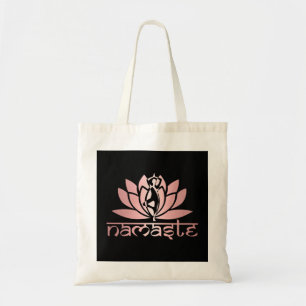 Bolsa Tote Yoga - Símbolo Namaste Lotus