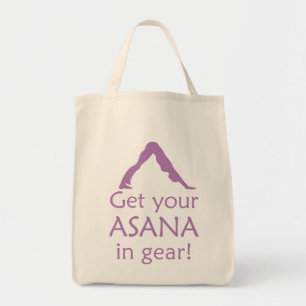 Bolsa Tote Yoga Traga Sua Asana No Arco