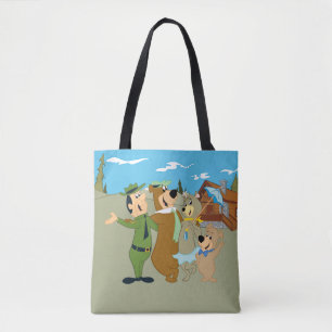 Bolsa Tote Yogi Bear e Amigos Warm Bem-vindos