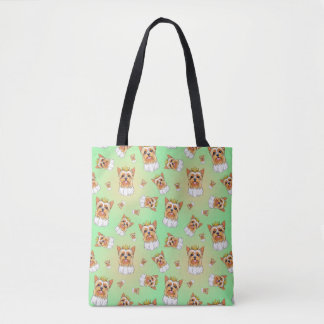 Bolsa Tote Yorkie pattern