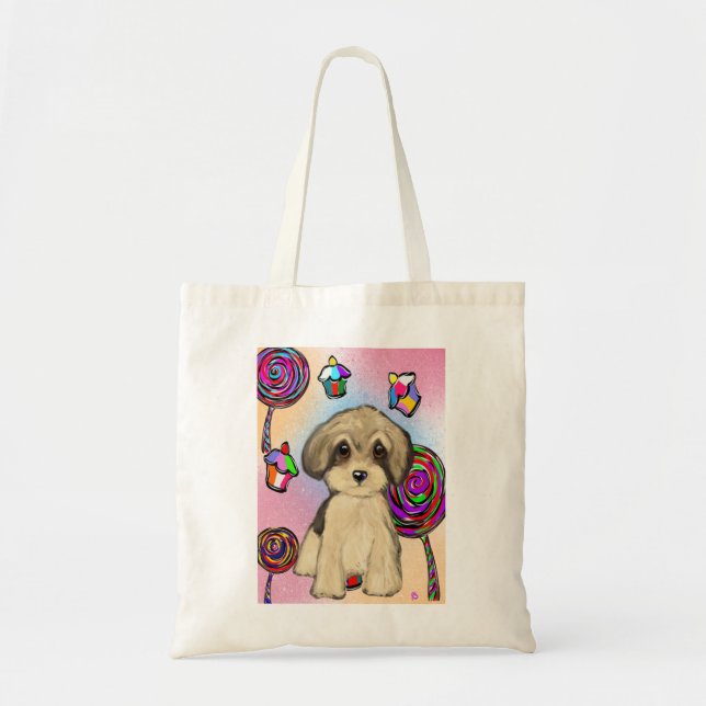 Bolsa Tote Yorkie Poo (Frente)