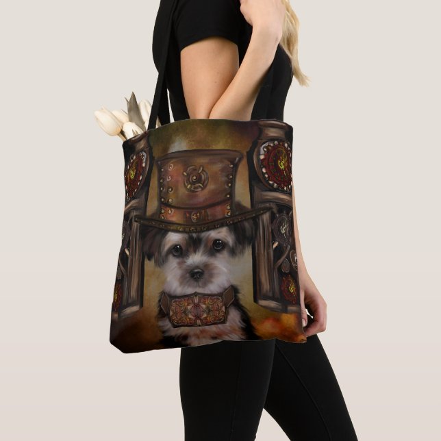Bolsa Tote Yorkie Poo (Close Up)