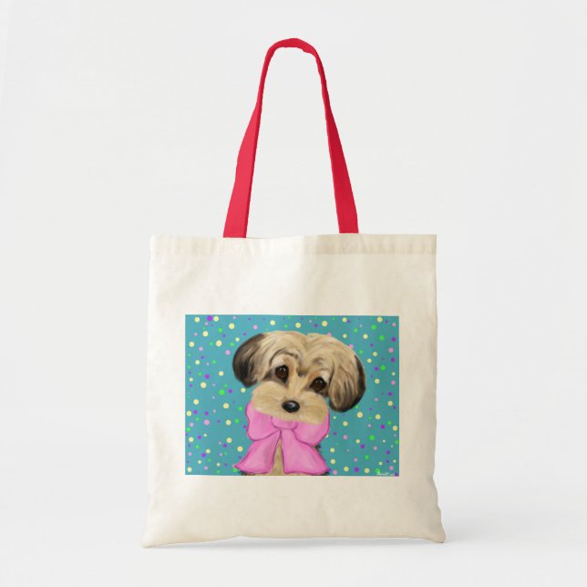 Bolsa Tote Yorkie Poo (Frente)