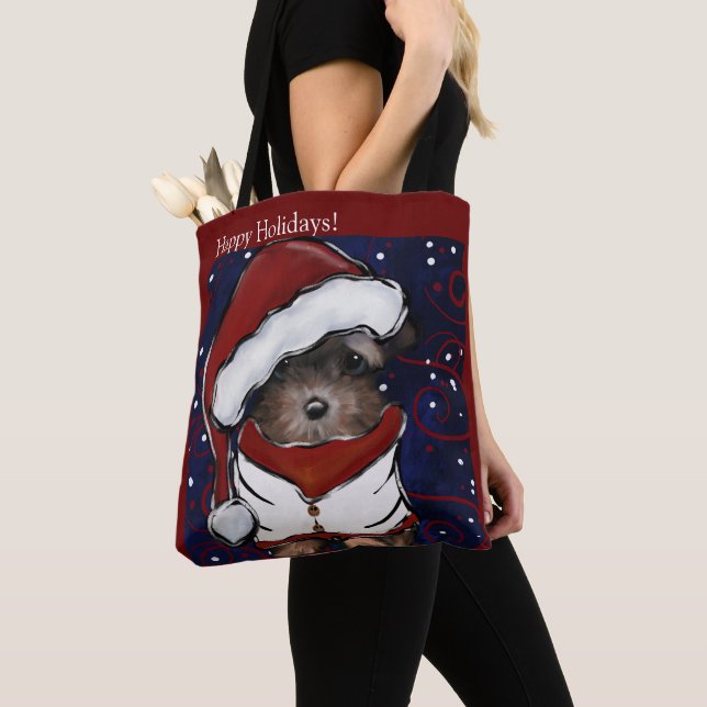 Bolsa Tote Yorkie Poo (Close Up)