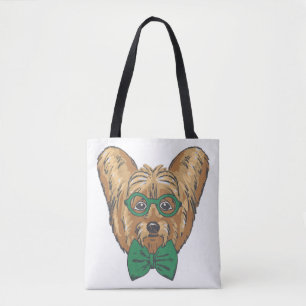 Bolsa Tote Yorkshire Terrier Hipster