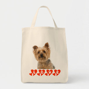 Bolsa Tote Yorkshire Terrier Lover Gift Puppy Dog Cute Yorkie