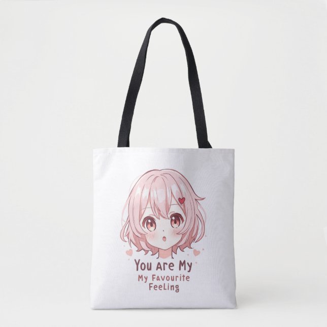Bolsa Tote You Are My Favourite Feeling (Frente)
