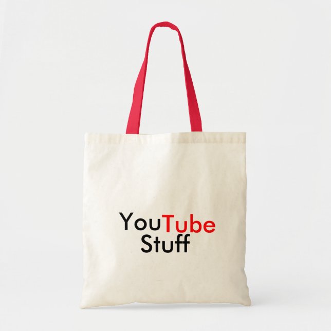 Bolsa Tote You Tube enche a sacola (Frente)