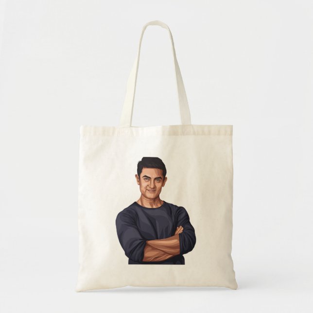 Bolsa Tote Young Amir Khan Tote Bag (Frente)