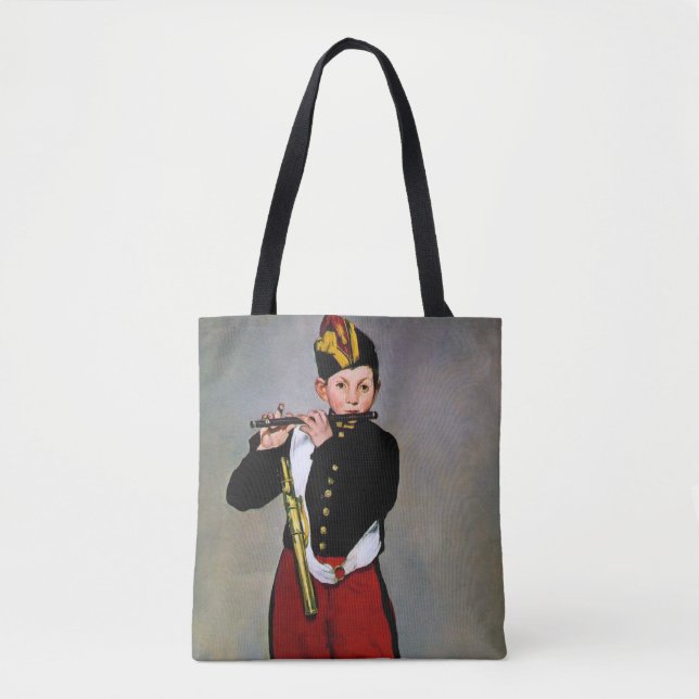Bolsa Tote Young Flutist, The Fifer, Edouard Manet, 1866 (Frente)