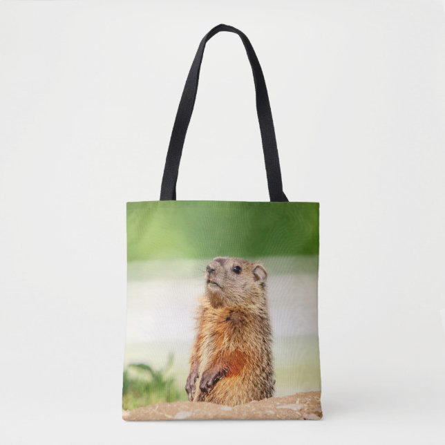 Bolsa Tote Young Groundhog (Frente)